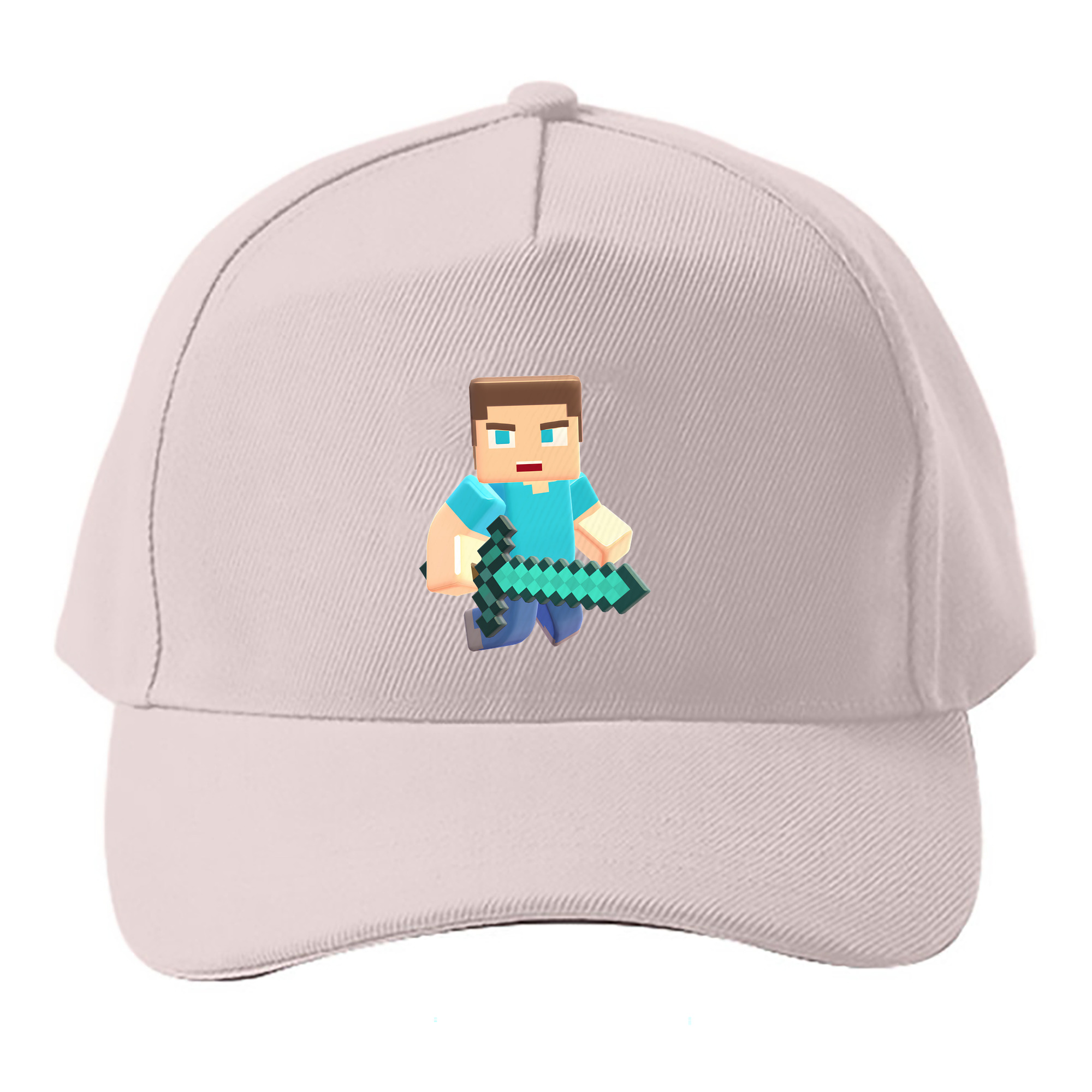 （画像用） マインクラフト ブロックの世界 Minecraft MC Block world ベースボールキャップ 綿100％ 男女兼用 帽子 スポーツ